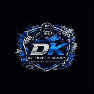 DK Films & Wraps logo